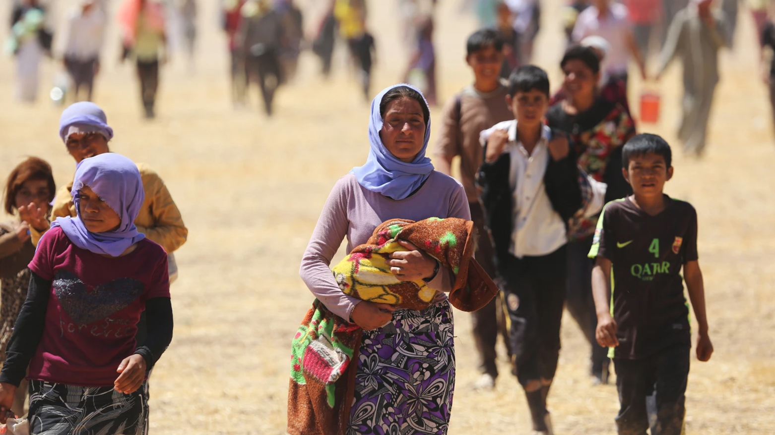 آلاف الإيزيديين فرّوا من الموت (فرانس برس)