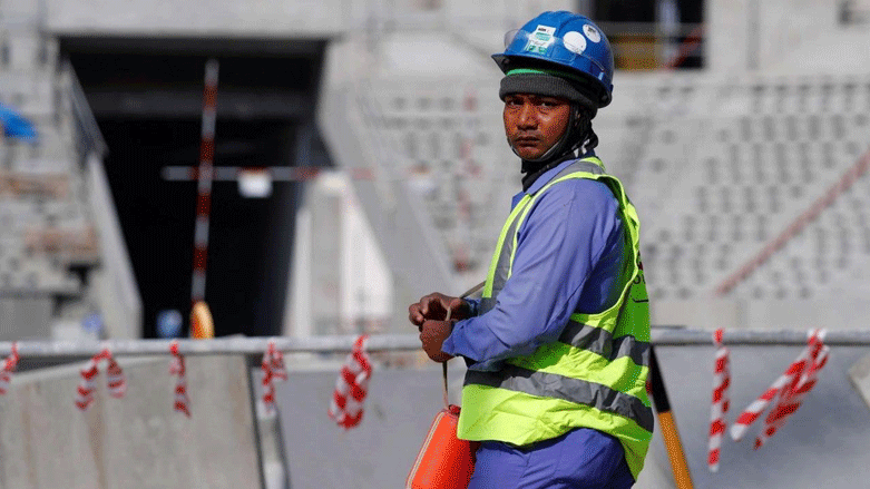 یک کارگر خارجی در اقلیم کوردستان