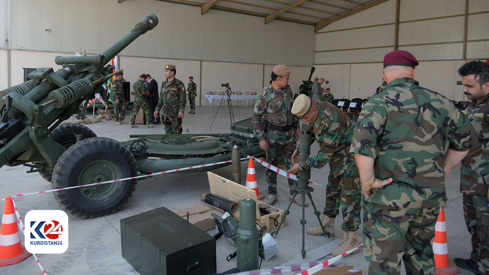 US delivers heavy weapons to Peshmerga forces in Kurdistan Region