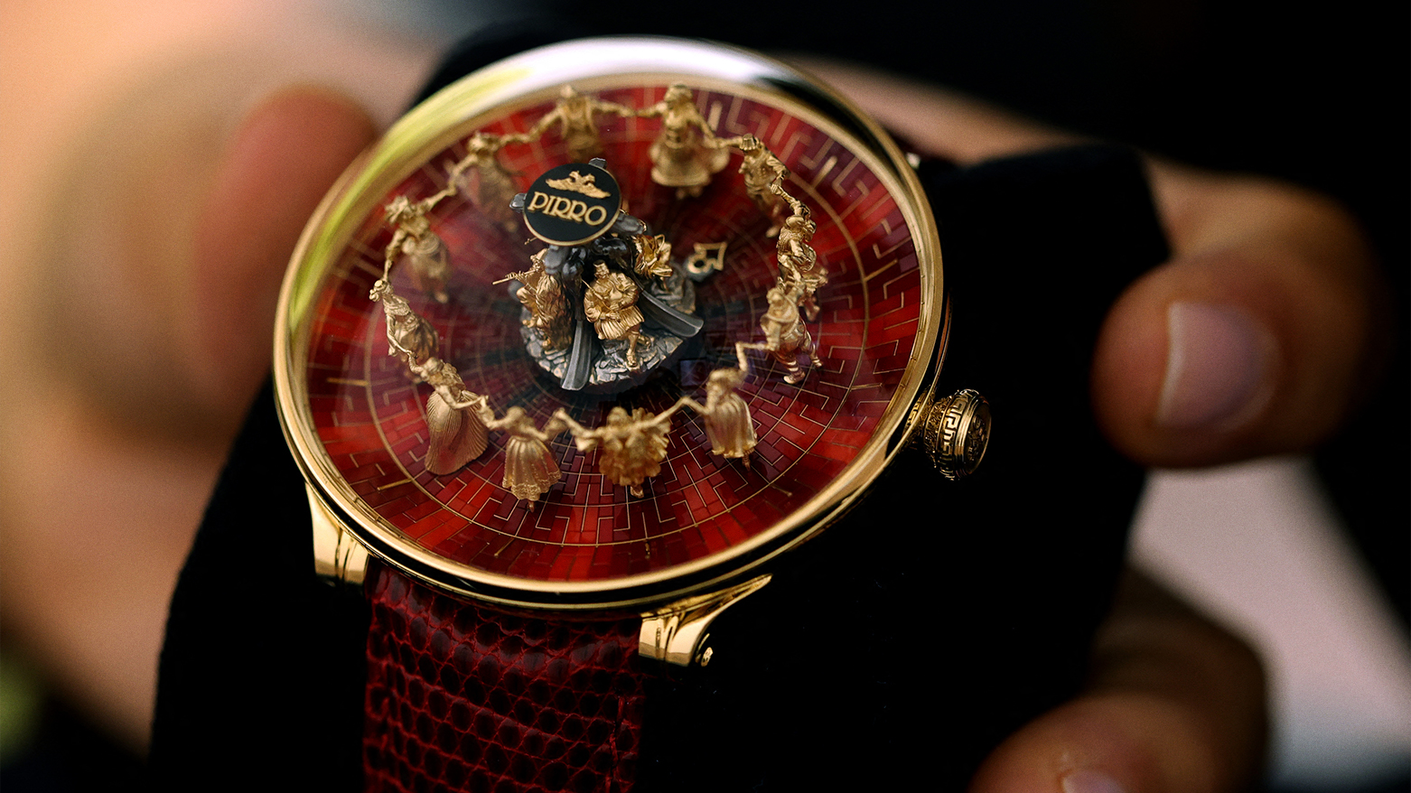 Jeweller's eye-popping watch is love letter to Albania