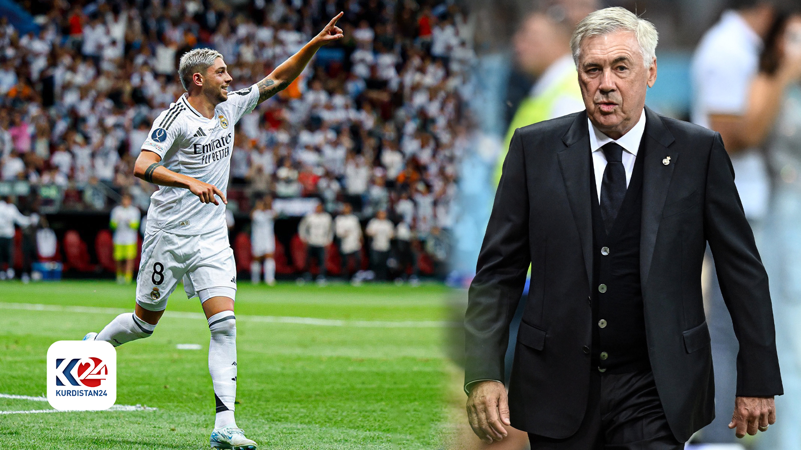 کارلۆ ئانچێلۆتی و فێدریکۆ ڤاڵڤێردی