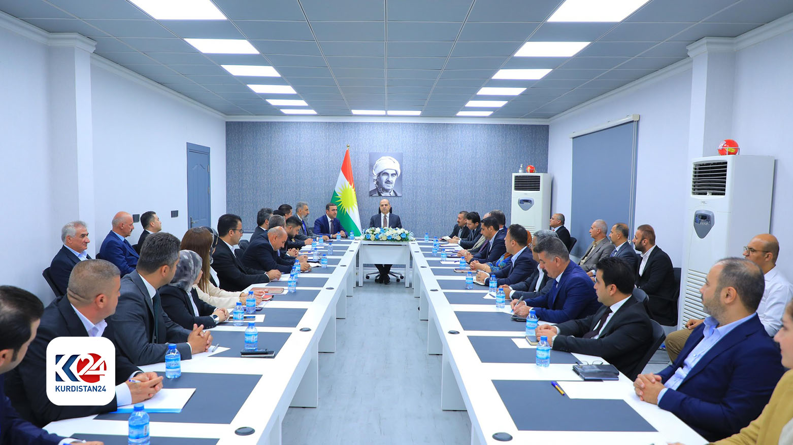 کۆبوونەوەی وەزیری شارەوانی لەگەڵ شارەوانییەکانی سنووری هەولێر