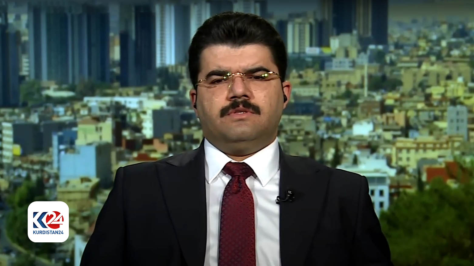 Head of Kurdistan Democratic Party KDP’s faction, Ahmed Kanan Kiki. (Photo: Kurdistan 24)