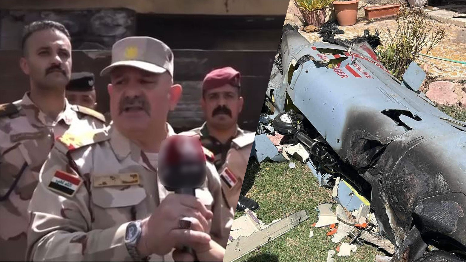 استجواب ضابط عراقي على خلفية تبنّيه إسقاط مسيّرة تركية في كركوك