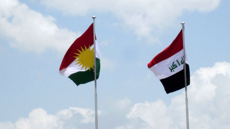 Iraqi flag - Kurdistan flag