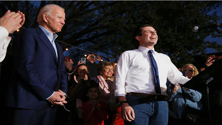 Joe Biden ve Pete Buttigieg / Reuters