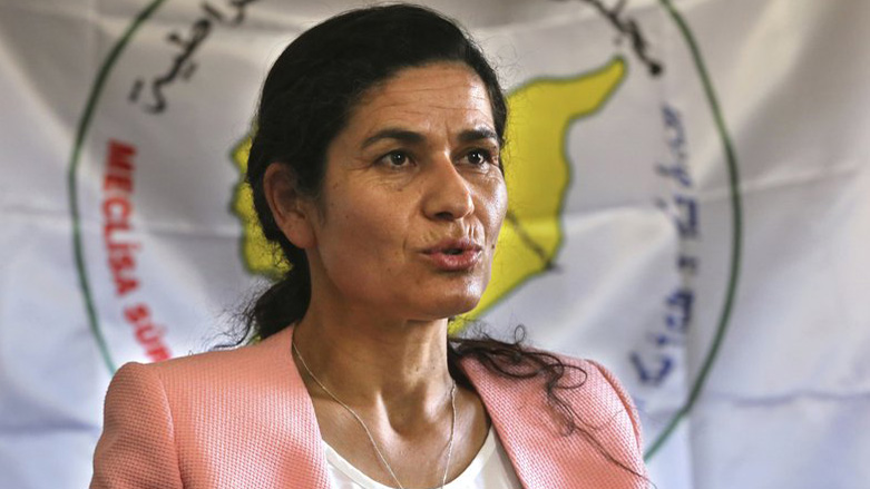 Ilham Ahmed, the president of the Executive Committee of the Syrian Democratic Council (Photo: AP Photo/Hussein Malla, File)