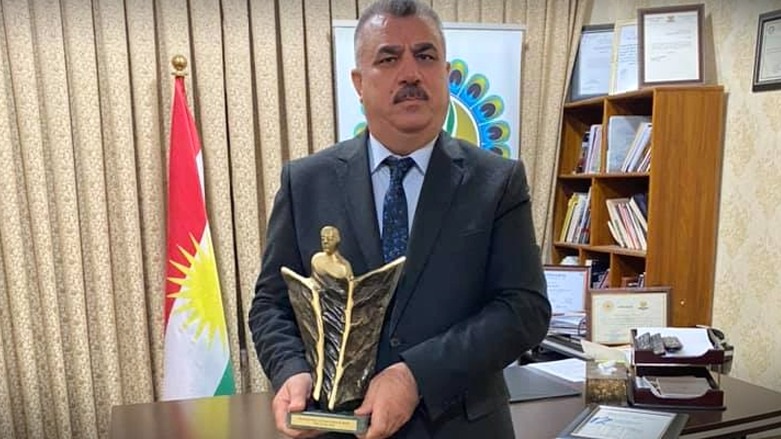 Hussein al-Qaidi, Head of the Kurdistan Region's  Ezidi Rescue Office. (Photo: Social Media)
