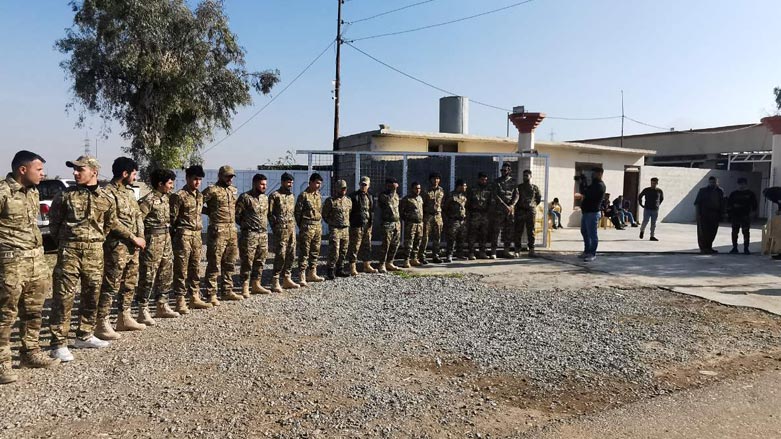 هذا أول فوج كوردي يتبع الحشد الشعبي في محافظة كركوك - صورة: كوردستان 24