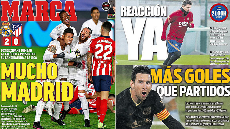 رۆژنامەکانی ئەمڕۆی جیهان