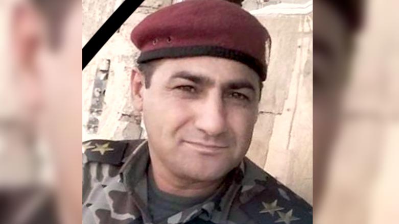 الضابط في قوات البيشمركة عبد الرحمن أمين الذي قُتل برصاص عناصر حزب العمال الكوردستاني في محافظة دهوك