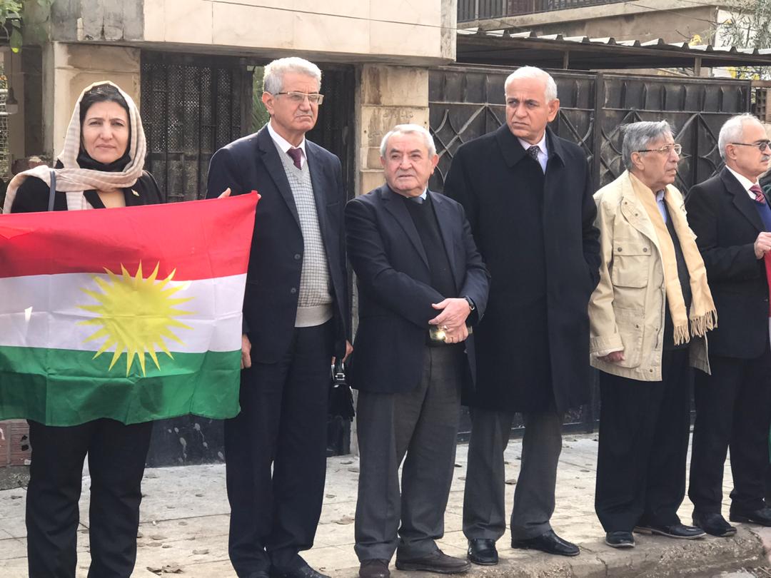 Wêne: ENKS Roja Ala Kurdistanê Pîroz Dike, Qamişlo, Rojavayê Kurdistanê.