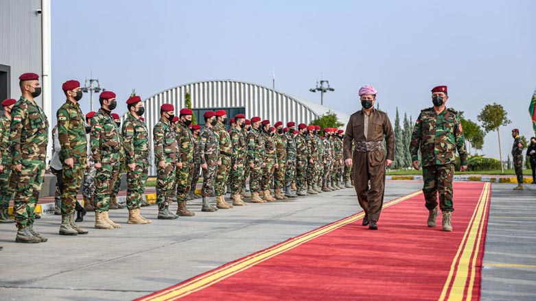 رێوڕه‌سمی به‌رزڕاگرتنی رۆژی ئاڵای كوردستان به‌ به‌شداری مه‌سرور بارزانی، سه‌رۆكی حكومه‌تی هه‌رێمی كوردستان
