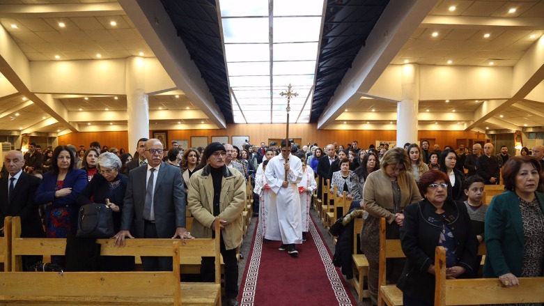 Christmas ceremony held in a church in Kurdistan Regions Erbil city. (Photo: Archive)