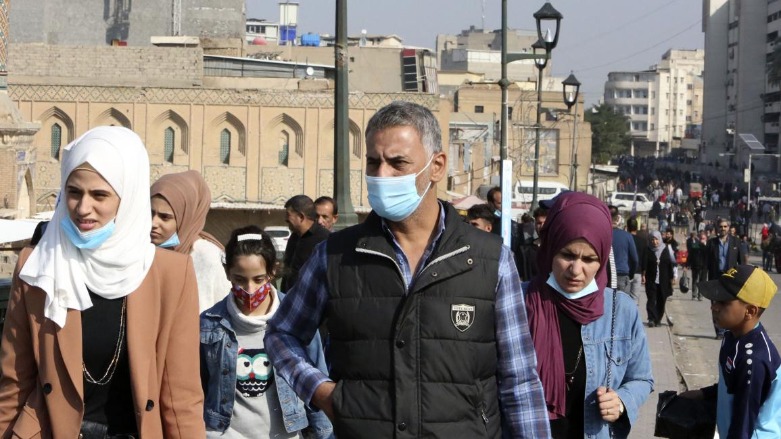 يشهد العراق  انخفاضا في اعداد الإصابات والوفيات بكورونا