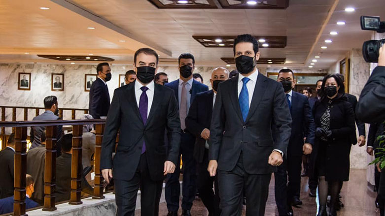 Şanda Danûstankar a Herêma Kurdistanê li Parlamanetoya Kurdistanê