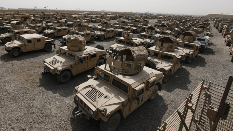 Irak ordusuna zırhlı araç yardımı yapıldı