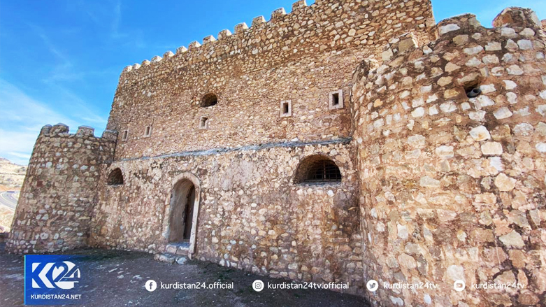 Khanzad Castle in the Kurdistan Region’s Erbil province. (Photo: Kurdistan 24)