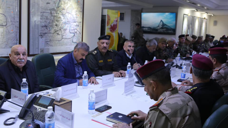 Kurdistan Region Ministry of Peshmerga in meeting with the Iraqi Joint Forces Operations Command in Baghdad, Dec. 4, 2021. (Photo: Peshmerga Ministry)