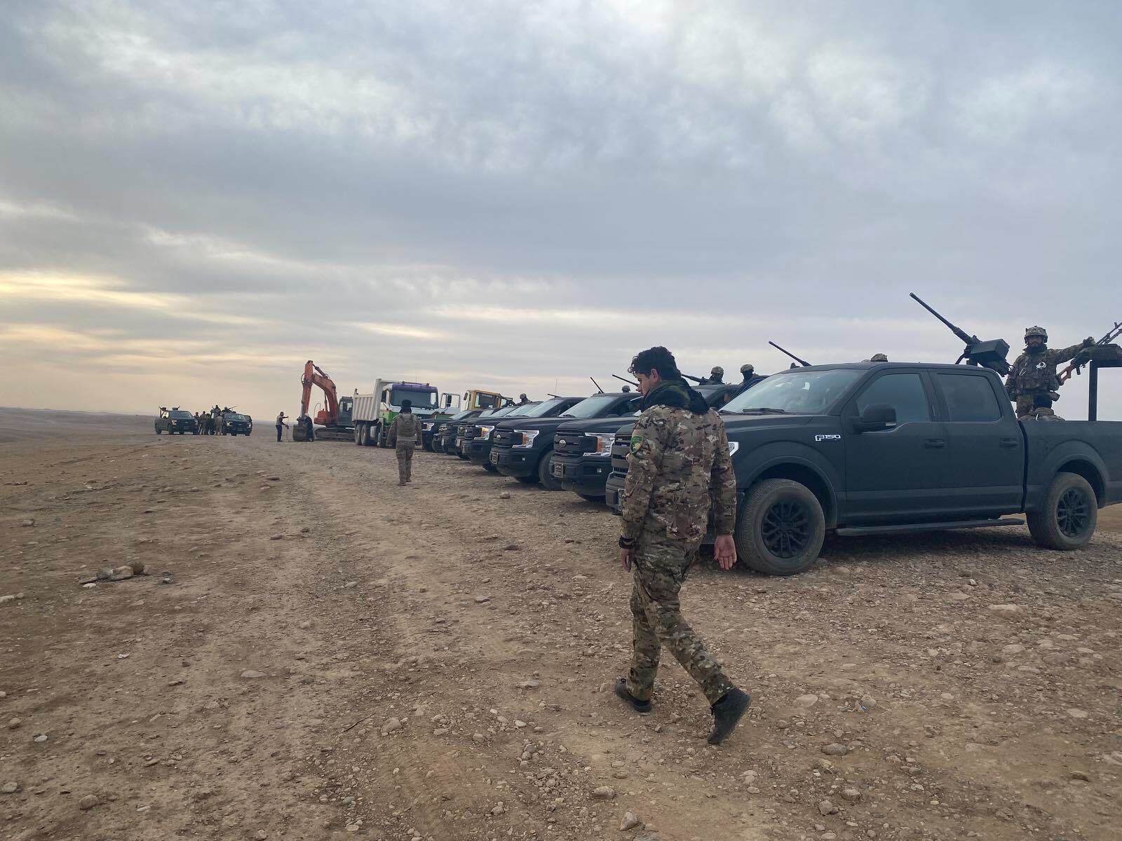 Members of Kurdistan Region's special forces during the operation against ISIS in Garmiyan area, Dec. 8, 2021. (Harem Jaff/Kurdistan 24)