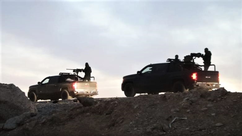 Kurdish Peshmerga and federal Iraqi forces launch an anti-ISIS operation, Dec. 8, 2021. (Photo: Sheikh Jafar Sheikh Mustafa/Twitter)