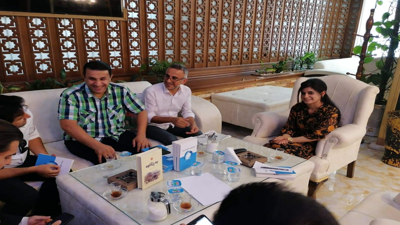 Book clubs have become much more common in Erbil and the Kurdistan Region over the past year. (Photo: Goran Sabah Ghafour)