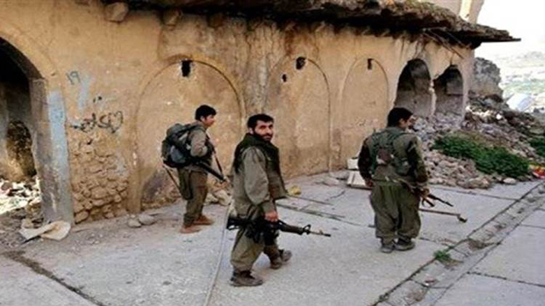 PKK members in Sinjar. (Photo: AP)