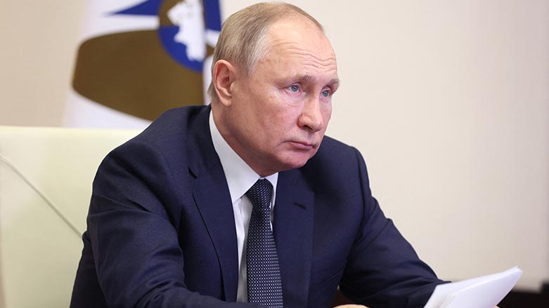 ڤلادیمێر پوتن، سه‌رۆكی رووسیا.. وێنه‌: MIKHAIL METZEL / SPUTNIK / AFP