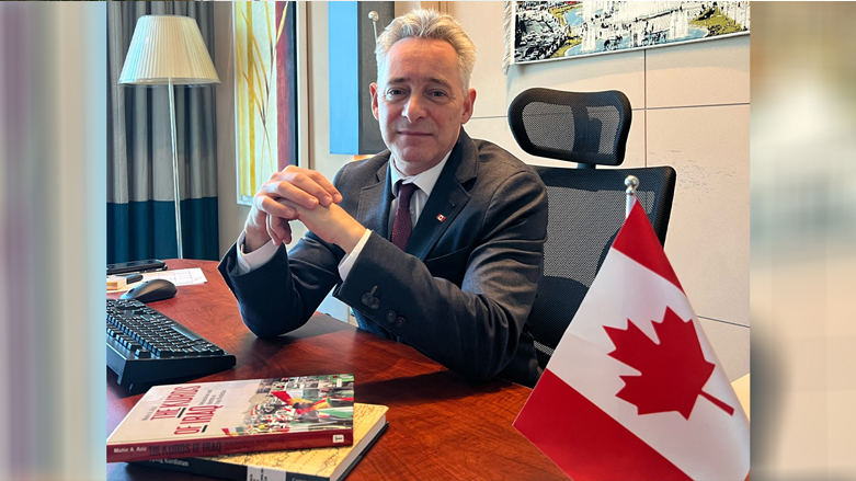 Yves Duval, Head of the Canadian Embassy Office in Erbil, December 14, 2021. (Photo: The Canadian Embassy Office in Erbil)