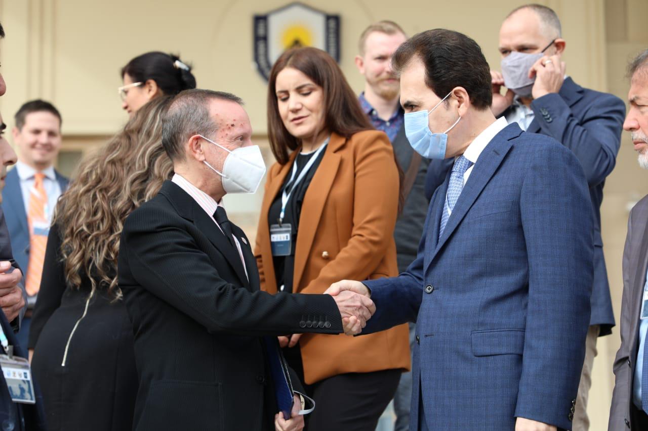 دیداری وه&zwnj;زیری ئه&zwnj;وقاف