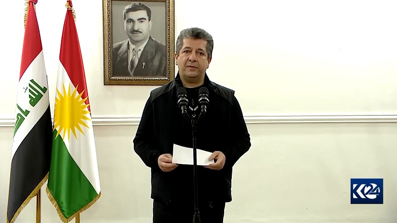 مسرور بارزانی نخست وزیر اقلیم کردستان