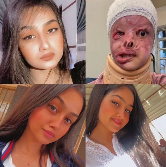 مه‌ریه‌م قوتابی كۆلێژی هونه‌ره‌جوانه‌كانی به‌غدایه‌، له‌ تۆڕه‌ كۆمه‌ڵایه‌تییه‌كانه‌وه‌ پاڵپشتی كرا تا ئه‌و كه‌سه‌ی روخساری شێواندووه‌، دادگایی بكرێت