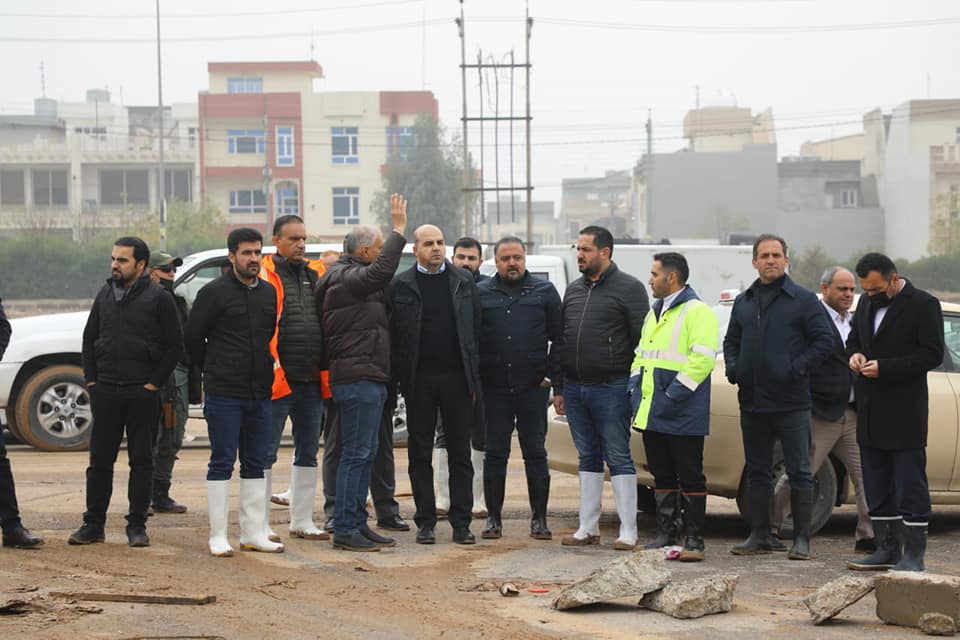 وەزیری شارەوانی بەدواداچوون بۆ خاوێنکردنەوەی پاشماوەی لافاوەکەی هه&zwnj;ولێری کرد