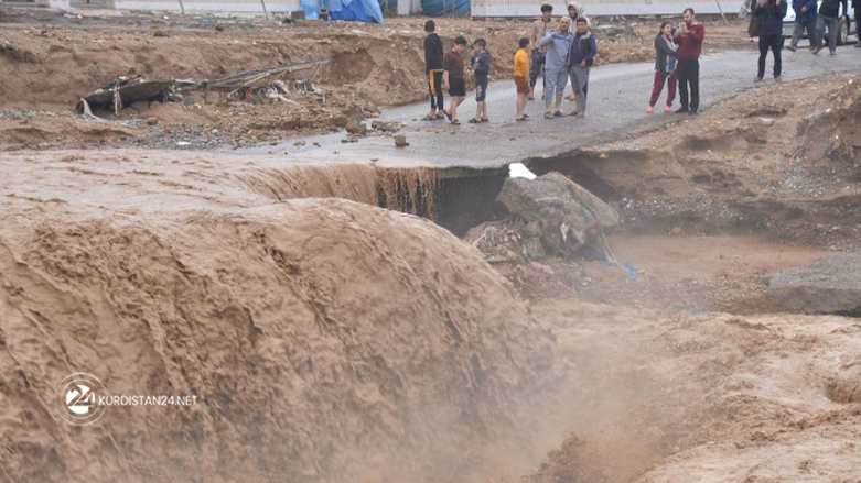 Local authorities estimated the material losses of last week's floods at $13 Million. (Photo: Kurdistan 24)