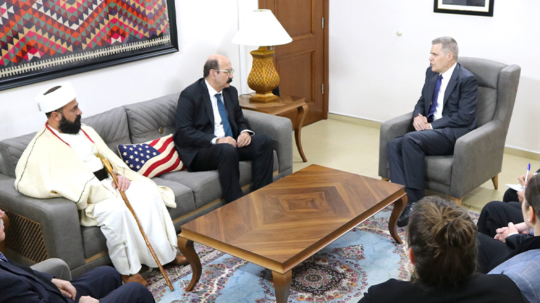 دیدار ماتیو تولر، سفیر آمریکا در عراق با میر حازم بیگ، امیر ایزدی‌ها
