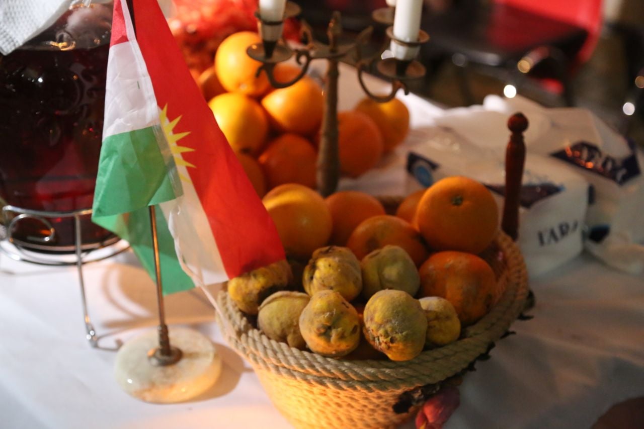 مراسم شب یلدا در سلیمانیە