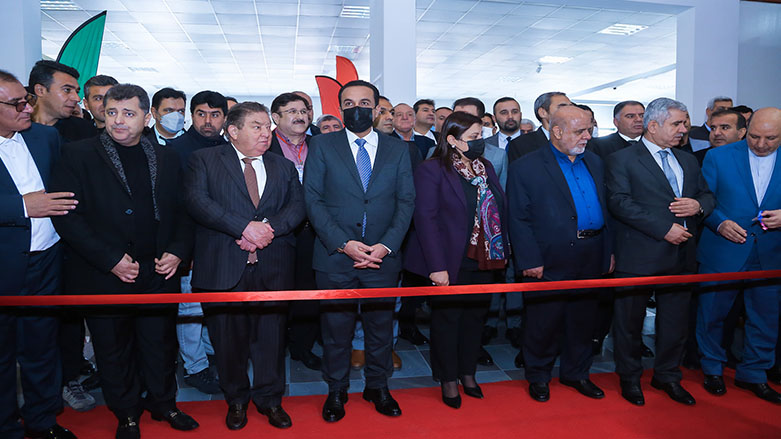 مراسم افتتاح نمایشگاه مخصوص محصولات و کالاهای ایرانی در اربیل