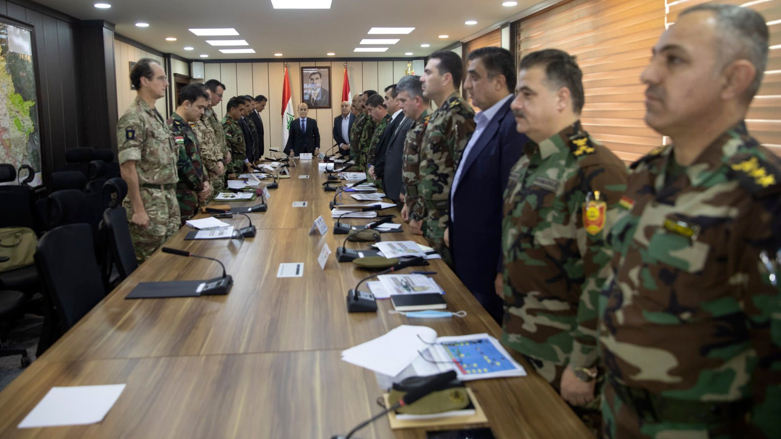 The Ministry of Peshmerga met with Western advisors for Peshmerga Reform on Tuesday, Dec. 21, 2021. (Photo: Shoresh Ismail Abdulla/Facebook).