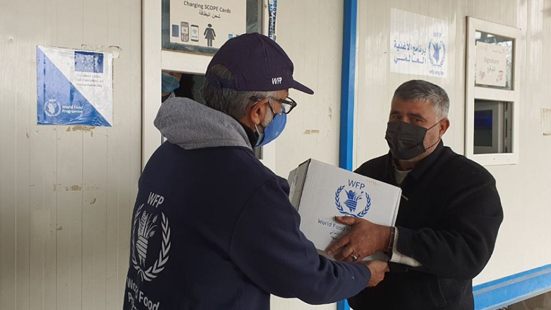 Syrian Kurdish refugees received support from WFP and its local partner (Photo: WFP).