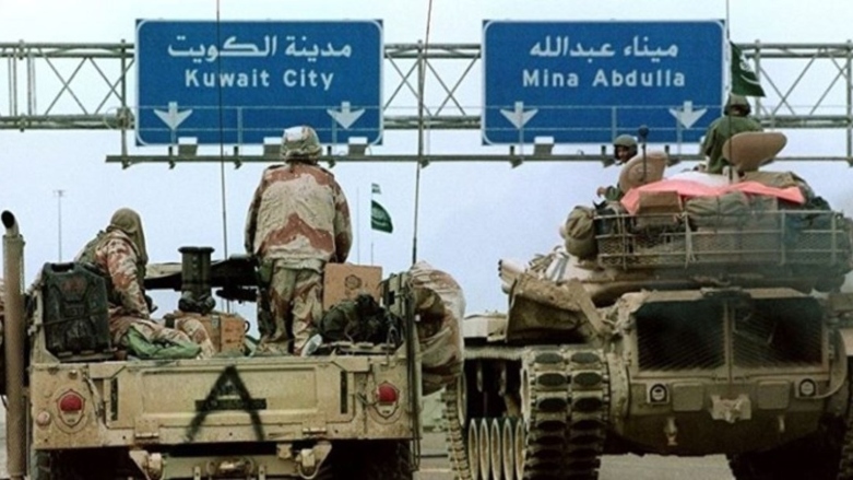 عراق در سال ١٩٩٠ میلادی به کویت حمله کرد