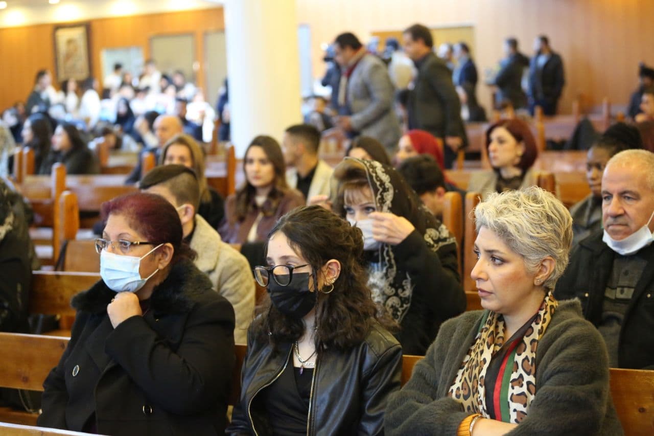 رێورەسمی جەژنی لەدایکبوونی مەسیح لە سلێمانی