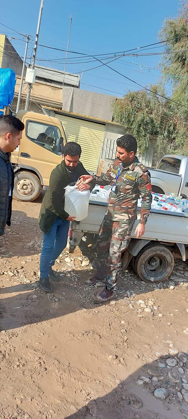  هێزه‌كانی پێشمه‌رگه‌ هاوكاری خه‌ڵكی هه‌ولێر ده‌كه‌ن