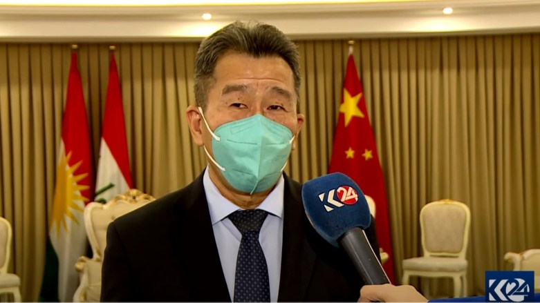 القنصل العام الصيني لدى أربيل ني روجي