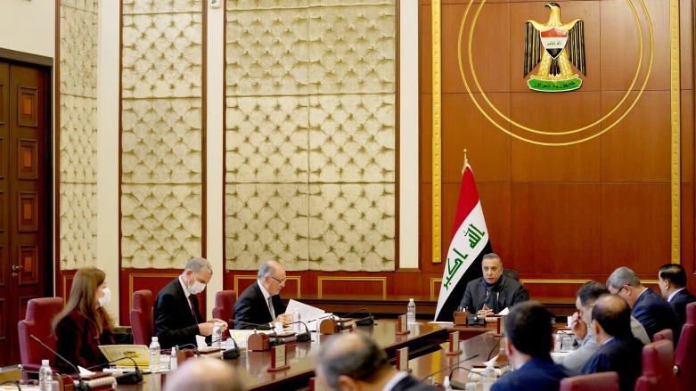 Iraqi Prime Minister Mustafa al-Kadhimi chairs a cabinet meeting in Baghdad on Dec. 30, 2021. (Photo: Kadhimi's Media Office)