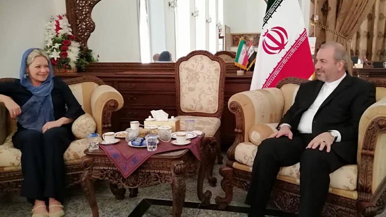 دیدار سفیر ایران و نماینده سازمان ملل در عراق
