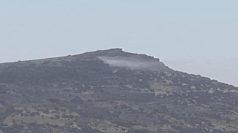 حمله پهپادی ارتش ترکیه به کوهستان آسوس در اطراف شهرستان مرزی ماوت
