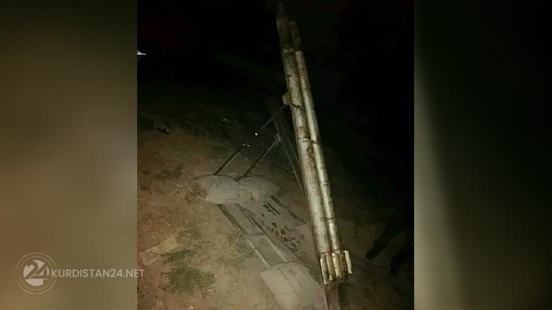 An armed group on Saturday fired rockets at the Turkish base (Photo: submitted to Kurdistan 24)