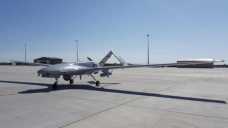 An archive picture of an armed Turkish Bayraktar TB2 drone (Photo: AA)