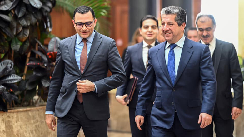 استقبال مسرور بارزانی، نخست وزیر اقلیم کوردستان از سرکنسول جدید ترکیه در اربیل