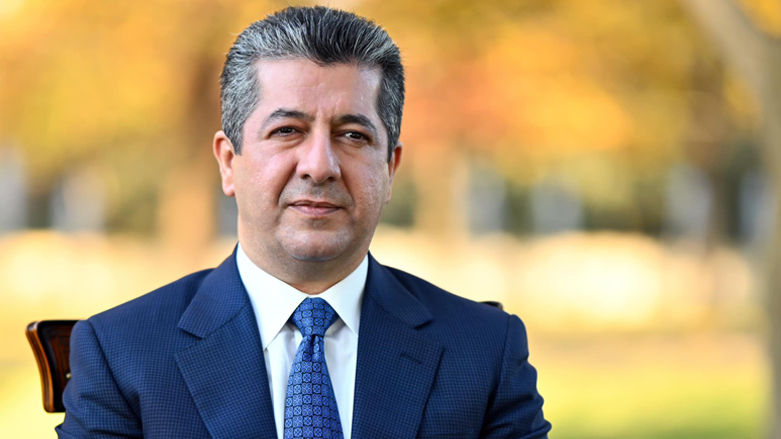 Kurdistan Region Prime Minister Masrour Barzani speaks during an interview. (Photo: KRG)